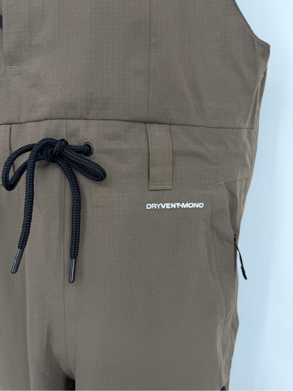 The North Face Dragline Jacket and Bibs Ski Snowboard Black/Smokey Brown Size S - Picture 15 of 17
